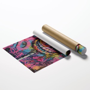 rolled up poster