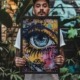 bold big eye graffiti